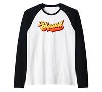 The Squad Group Family Retro Classic 80s/90s Graphic Maglia con Maniche Raglan