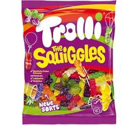 The Squiggles - Zigzags, divertenti caramelle gommose dalle forme originali e dai sapori fruttati, perfette per aggiungere un tocco- Compatibile con Trolli - 150g