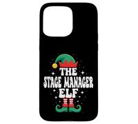 The Stage Manager Elf - Divertente famiglia natalizia abbinata Custodia per iPhone 15 Pro Max