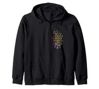 The Star Diamond Multi Color Cross Felpa con Cappuccio