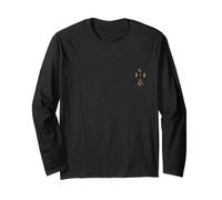 The Star Diamonds Gold Cross Maglia a Manica