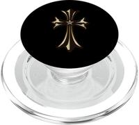 The Star Diamonds Gold Cross PopSockets PopGrip per MagSafe