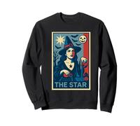 The Star Tarocchi Halloween Sirena Gothic Witch Horror Felpa