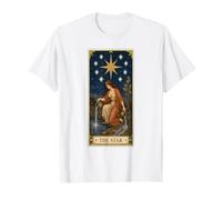 The Star Tarot Vintage Arte Mistica Maglietta