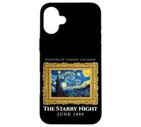 The Starry Night Tee Shirts, Cool Vincent Van Gogh Painter Custodia per iPhone 16 Plus