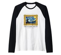 The Starry Night Tee Shirts, Cool Vincent Van Gogh Painter Maglia con Maniche Raglan