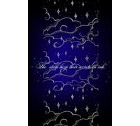 The Stars Keep Their Secrets in Ink - Astral Ink Notebook (Vol. 1): Celestial Aesthetic Quote Journal · Lined Notebook · 6x9 Matte Writing Book