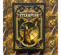 THE STEAMPUNK Mazzo Di Carte Tarot Esoteriche Barbara Moore Llewellyn Nuovo