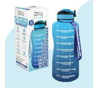Borraccia 2,2 L motivazionale blu e azzurra