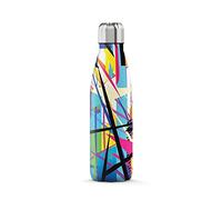 The Steel Bottle - Bottiglia termica in Acciaio Inox, Isolamento sottovuoto a doppia parete, Capacità 500 ml, Chiusura Ermetica, borraccia portatile (Low Profile)
