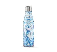 The Steel Bottle - Bottiglia termica in Acciaio Inox, Isolamento sottovuoto a doppia parete, Capacità 500 ml, Chiusura Ermetica, borraccia portatile (Blue Silk)