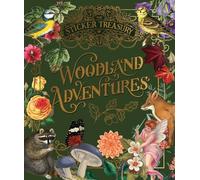 The Sticker Treasury of Woodland Adventures (Copertina rigida)