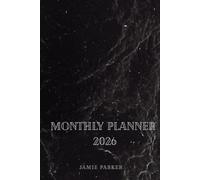 The Stone Horizon 2026 Organizer: A structured yearly companion with a dark stone design, clear monthly layouts, hourly planning pages, financial tracking and space for notes.