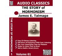 The Story of Mormonism 2 Cd Unabridged Audio Set - James E. Talmage