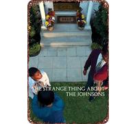 The Strange Thing About the Johnsons Movie Metal Tin Sign Poster Decor for Living Room Cafe Targa decorativa da parete 30,5 x 20,3 cm