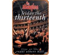 The Stranglers: Friday The Thirteenth - Live at the albert Hall Movie Poster Retro Metal Tin Sign Wall Art Metal Sign Wall Art Metal Sign - Grotta, bar, Club, Targa in metallo 20,3 x 30,5 cm