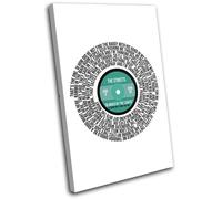 The Streets Blinded Song Lyrics Vinyl SINGLE TELA parete arte foto stampa