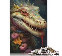 The Strong Crocodile Jigsaw Puzzle Impossibili 1000 Pezzi Decorazione Per La Casa. Giochi Rilassamento E Intelligence Per Adulti E Bambini Da 12 Anni 1000pcs (75x50cm)