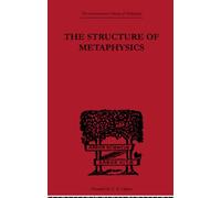 The Structure of Metaphysics