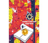 The Student's Orgo Chem Study Notes: A Blank Notebook for One-Page Summaries of Organic Chemistry Lectures & Concepts