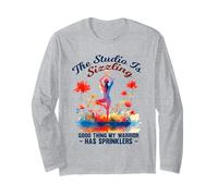 The Studio IS Sizzling Good Thing My Warrior Has SPRINKLERS Maglia a Manica