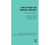 The Study of Social Policy: A Comparative Approach