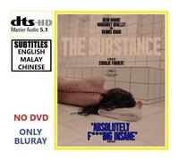 The Substance (2024) Nuovo DVD inglese DTS-HDMI 5.1 All Region BLU RAY Disc