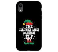 The Substance Abuse Counselor Elf - Divertente abbinamento natalizio Custodia per iPhone XR