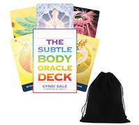 The Subtle Body Oracle Cards Deck E Guidebook US Games Systems - Con Borsa