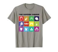 The Suicide Squad Squad Icons Maglietta, Uomo, Ardesia, 3XL