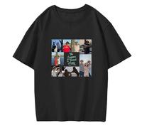 The Summer I Turned Pretty T Shirt Belly And Jeremiah Shirts 2022 Romantic Drama TV Printing Cotton Short Sleeve Couple Camiseta Black M Black S