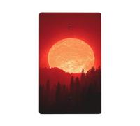 The Sun Above Mountain Singolo Toggle Blank Wall Plate Light Switch Cover Decorativo 1 Gang per Cucina Camera Bagno Dimensioni 11,4 x 7 cm