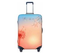 The Sunset of Dandelion - Coperture elastiche per valigie da viaggio, 45-81 cm, Nero , XL