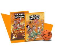 The Super Hoopers Box Set: 2 books + basketball ball: Fantástico estuche para regalar con los dos primeros libros de «The Super Hoopers» y una pelota. ¡En INGLÉS!