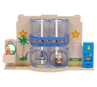 Super Mario Galaxy Movie - Set Diorama Gateway Galaxy con Principessa Peach da 4 cm e personaggio esclusivo Captain Toad