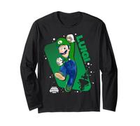 The Super Mario Galaxy Movie Luigi Galactic Jump Maglia a Manica