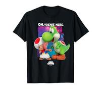 The Super Mario Galaxy Movie Toad And Yoshi Galaxy Fun Maglietta