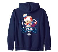 The Super Mario Galaxy Movie Toad Champion Felpa con Cappuccio