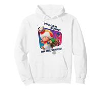 The Super Mario Galaxy Movie Toad Count On Me Felpa con Cappuccio