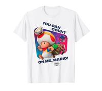 The Super Mario Galaxy Movie Toad Count On Me Maglietta