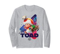 The Super Mario Galaxy Movie Toad Galaxy Run Maglia a Manica