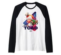 The Super Mario Galaxy Movie Toad Galaxy Run Maglia con Maniche Raglan