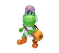 Action figure di Yoshi da 12,7 cm (5 pollici) tratta dal film Super Mario Galaxy, con accessori, prodotto con licenza ufficiale Jakks Pacific, 20 punti di articolazione e divertenti accessori inclusi