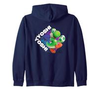 The Super Mario Galaxy Movie Yoshi in Action Felpa con Cappuccio