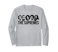 The SUPREMES Ketanji Brown Jackson SCOTUS RBG Meme Sotomayor Maglia a Manica