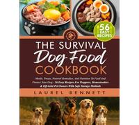 The Survival Dog Food Cookbook: Meals, Treats, Natural Remedies, And Nutrition To Feed And Protect Your Dog - 56 Easy Recipes For Preppers, Homesteaders & Off-Grid Pet Owners With Safe Storage Methods
