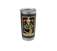The Sushi Lover cibo giapponese scheletro Tarocchi carta Bicchiere termico in acciaio inox doppia parete