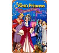 The Swan Princess: A Fairytale Is Born Poster Home Wall Art Decoration Retro Metal Tin Sign 20,3 x 30,5 cm