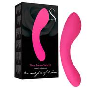 Il Massaggiatore Vibrante Swan Wand Ricaricabile (rosa)