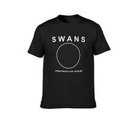 The Swans T-Shirt Unisex Black Mens Tees L